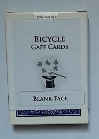 BICYCLE DECK - BLANK FACE / BLUE