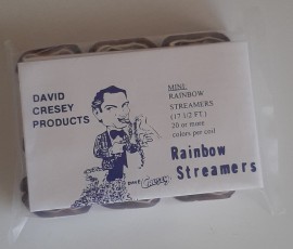 Rainbow Streamers by David Cresey