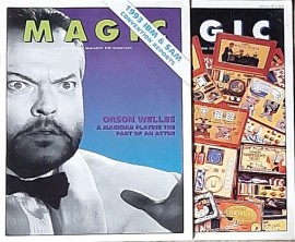 MAGIC / An Independent Magazine for magicians / Jan, Aug. 1993