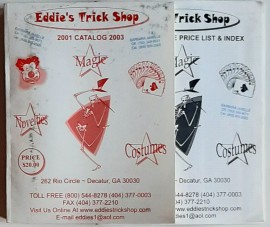 Eddie's trick Shop 2001 CATALOG 2003