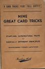 Nine Great Card Tricks by Burling Hull