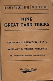 Nine Great Card Tricks by Burling Hull