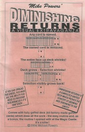 Diminishing Returns - Mike Powers