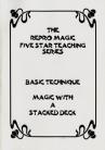 The Repro magic 5 star Teaching series Magic With a Stacked Deck